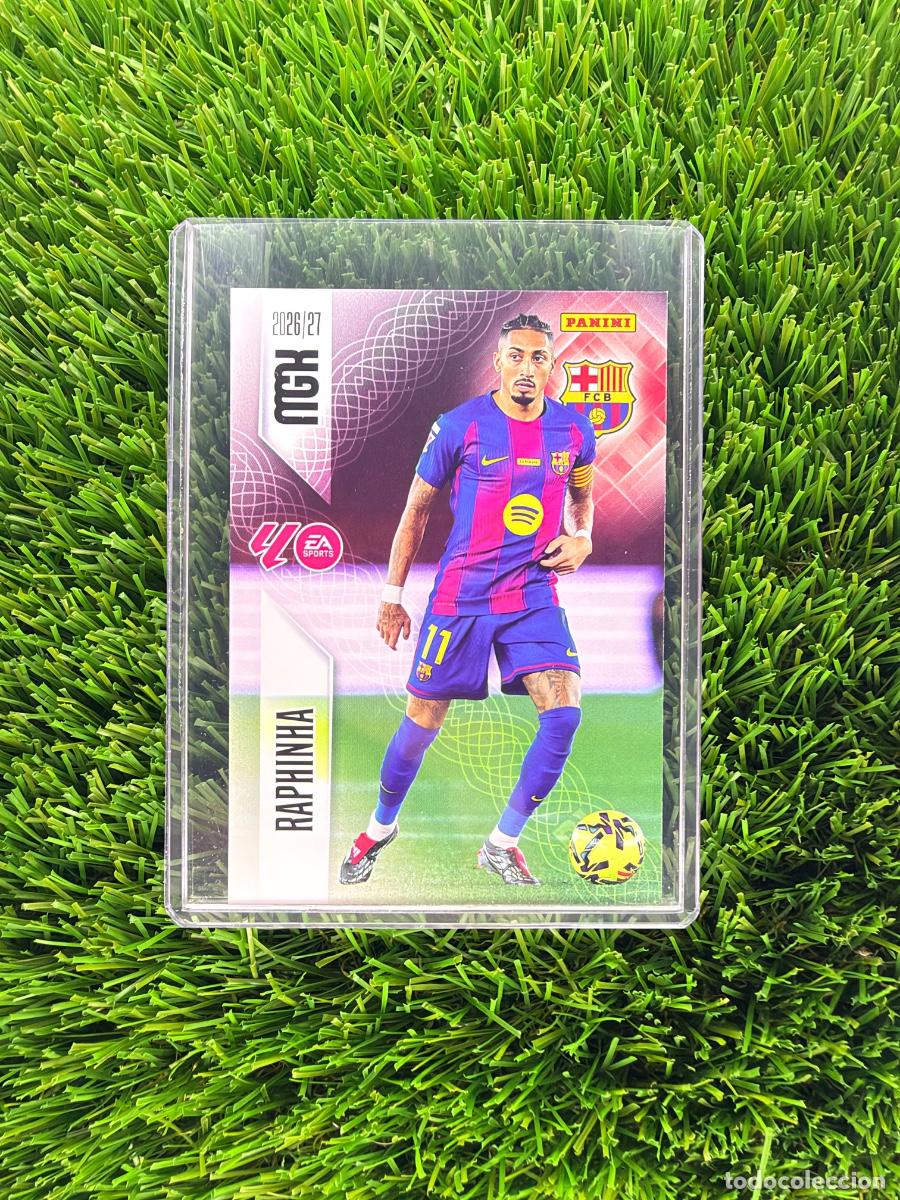 Cromos de f&uacute;tbol: N&ordm; 88 Raphinha FC Barcelona Megacracks 26 27