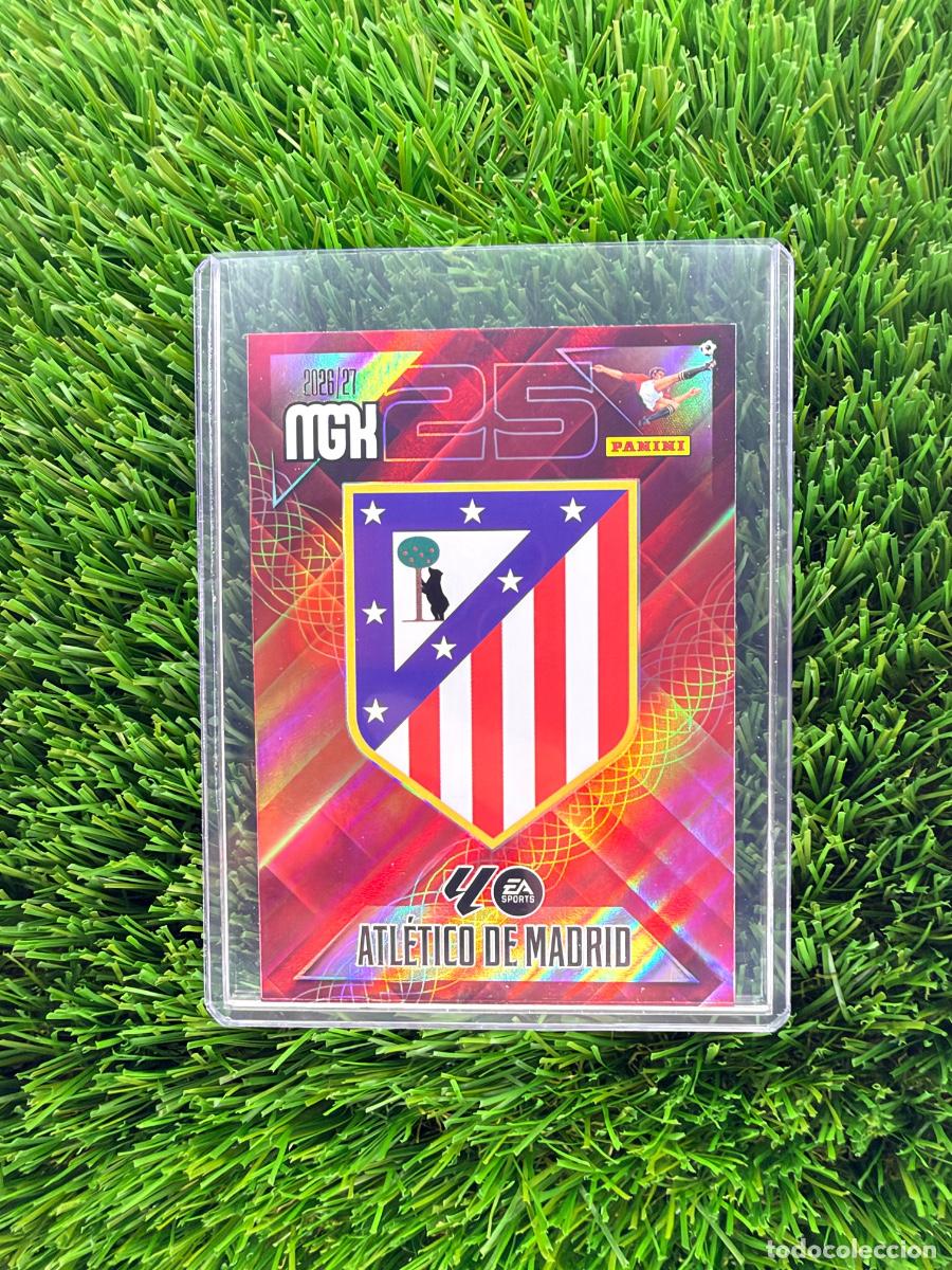 Fu&szlig;ball-Sticker: N&ordm; 55 Escudo Atl&eacute;tico de Madrid Megacracks 26 27