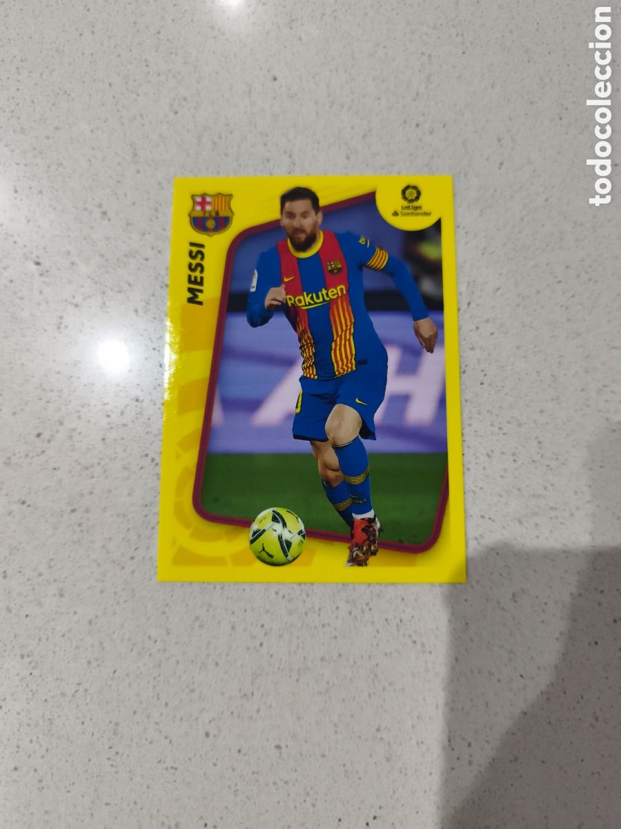 Cromos de f&uacute;tbol: CROMO N&Uacute;MERO 3 ESPECIAL MESSI FC BARCELONA LIGA ESTE 21/22. PANINI