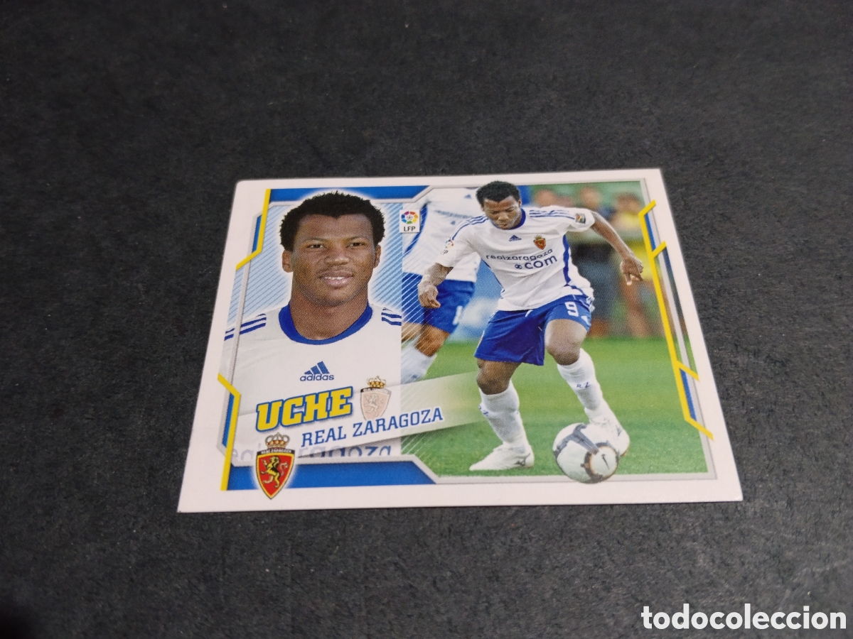 Cromos de f&uacute;tbol: Cromo futbol 2010-11 Uche, Zaragoza