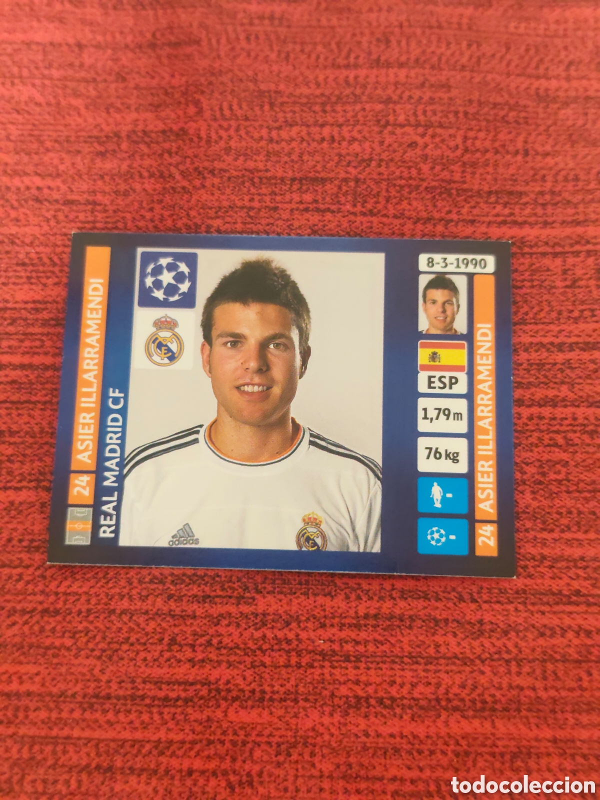 Cromos de f&uacute;tbol: 96 ILLARRAMENDI REAL MADRID UCL UEFA CHAMPIONS LEAGUE 2013 2014 PANINI