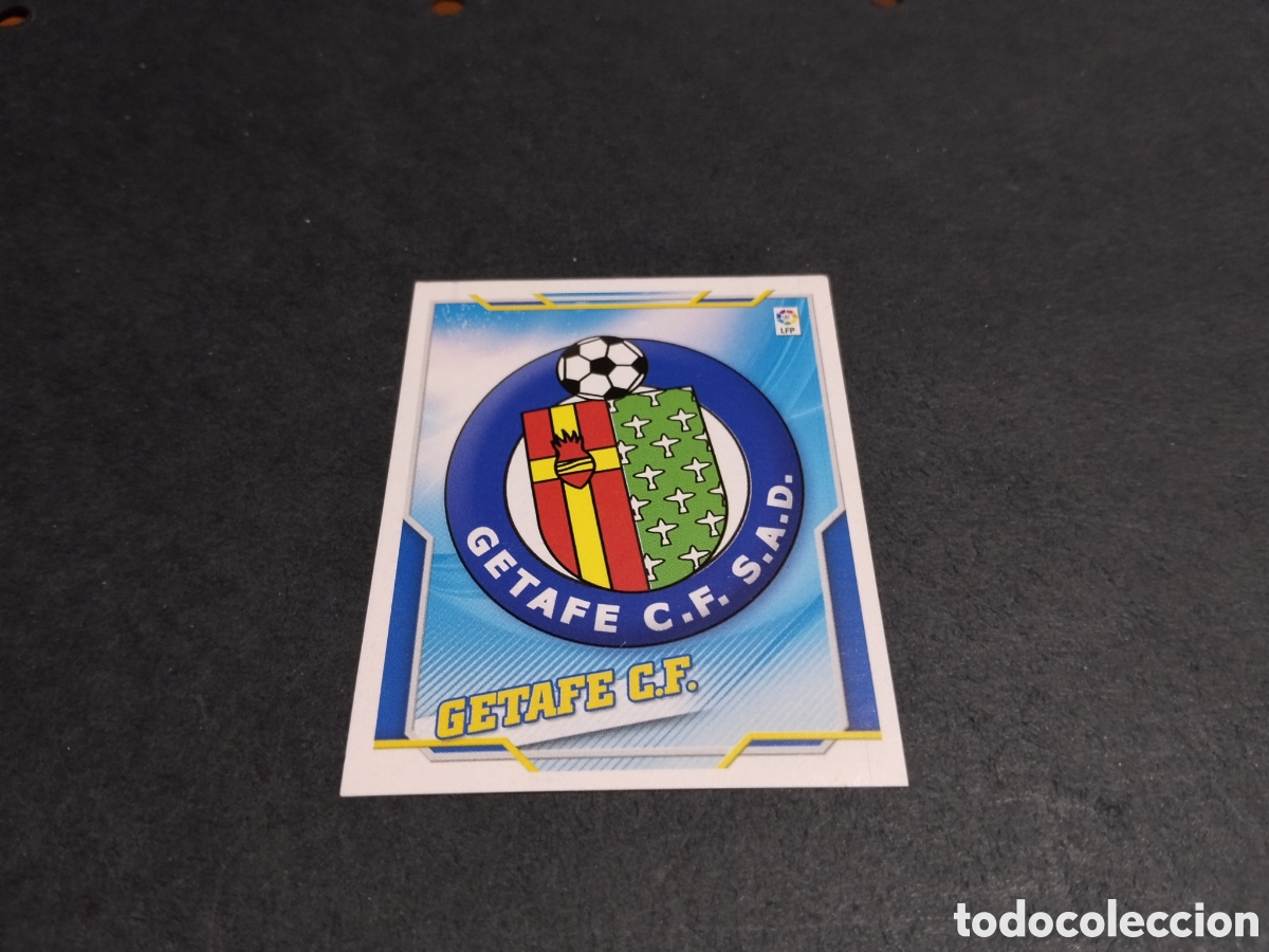Cromos de f&uacute;tbol: Cromo futbol 2010-11 escudo, Getafe