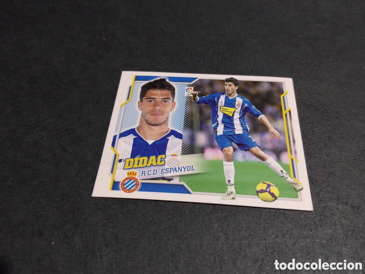 Cromos de f&uacute;tbol: Cromo futbol 2010-11 Didac, espa&ntilde;ol