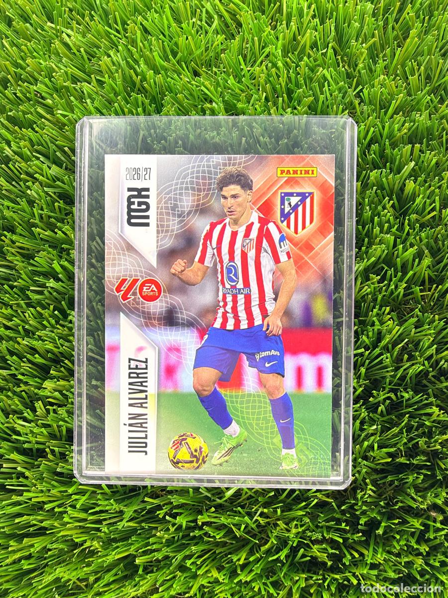Cromos de f&uacute;tbol: N&ordm; 71 Juli&aacute;n &Aacute;lvarez Atl&eacute;tico de Madrid Megacracks 26 27