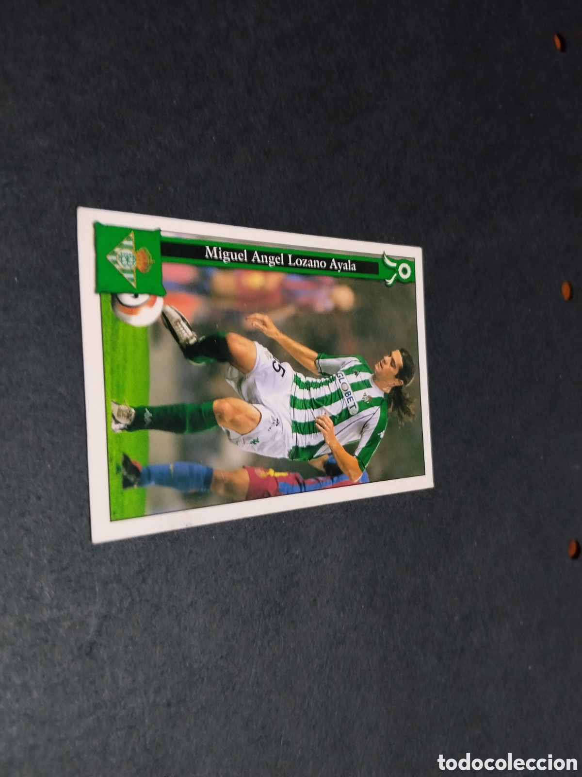 Cromos de f&uacute;tbol: Cromo futbol 2005-06 Miguel &Aacute;ngel, Betis