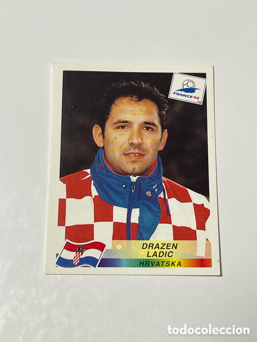 Cromos de f&uacute;tbol: Drazen Ladic Croacia Panini Francia &lsquo;98 #536