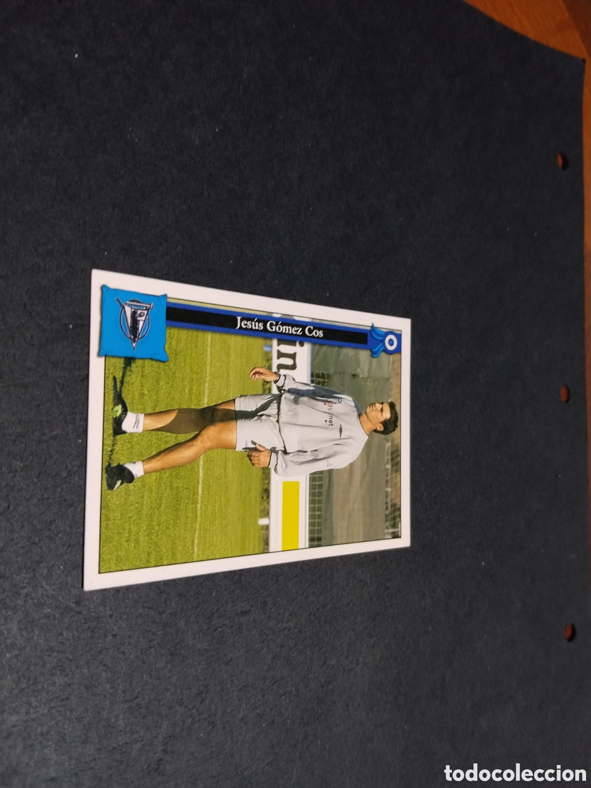 Cromos de f&uacute;tbol: Cromo futbol chuchi Cos entrenador Alaves