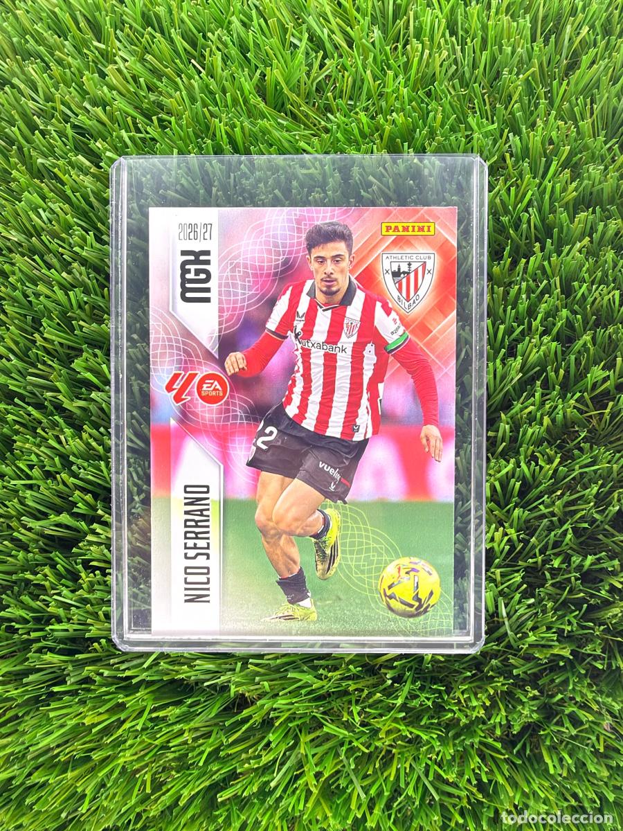 Cromos de f&uacute;tbol: N&ordm; 49 Nico Serrano Athletic Club Megacracks 26 27