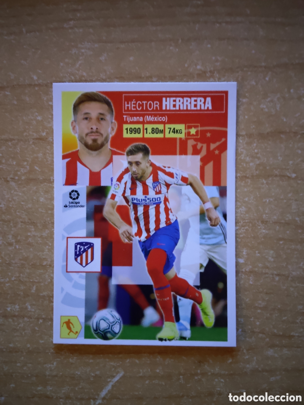 Cromos de f&uacute;tbol: 11 B HECTOR HERRERA ATLETICO MADRID LIGA ESTE 2020 2021