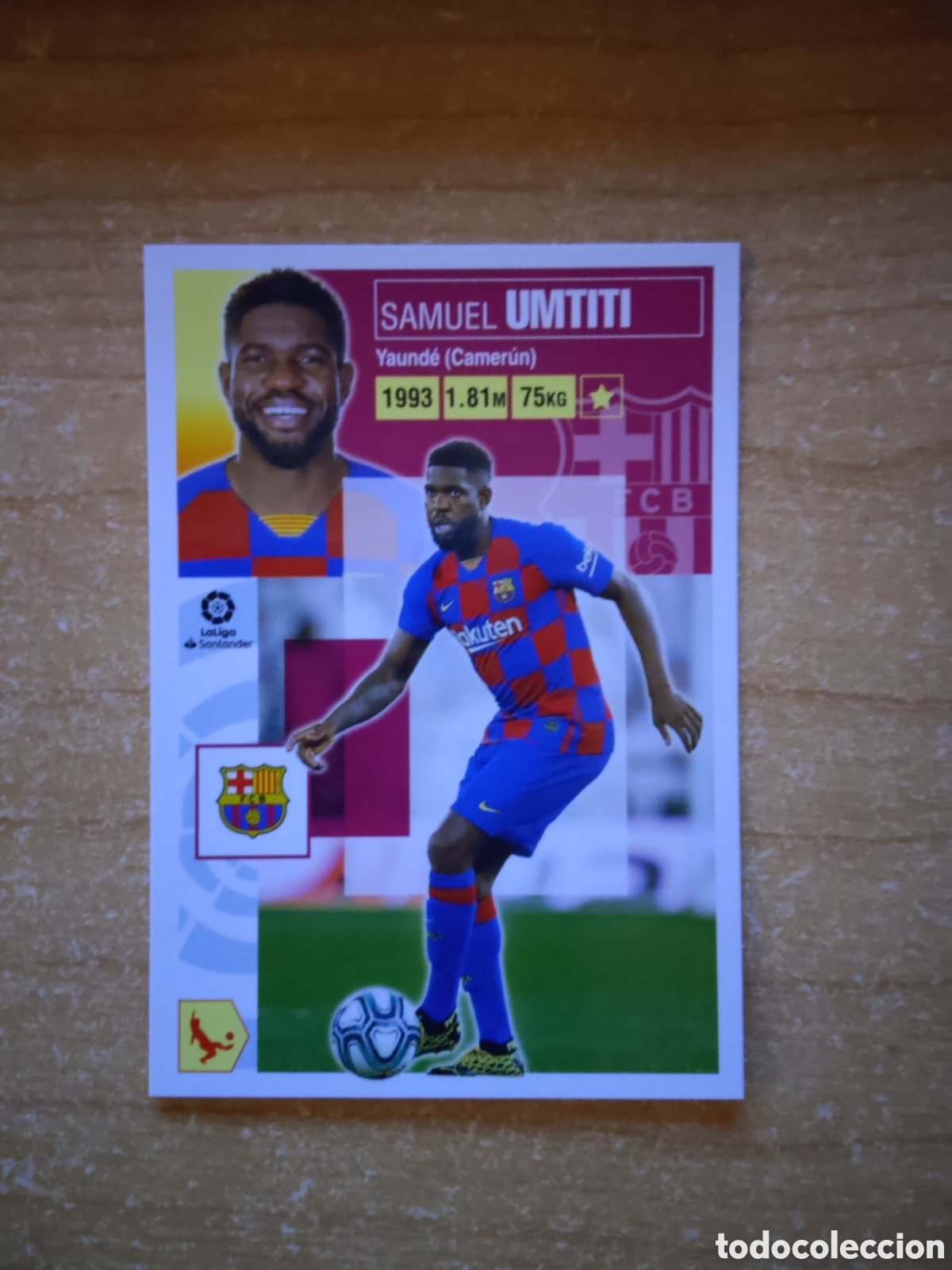 Cromos de f&uacute;tbol: 8 UMTITI BARCELONA LIGA ESTE 2020 2021