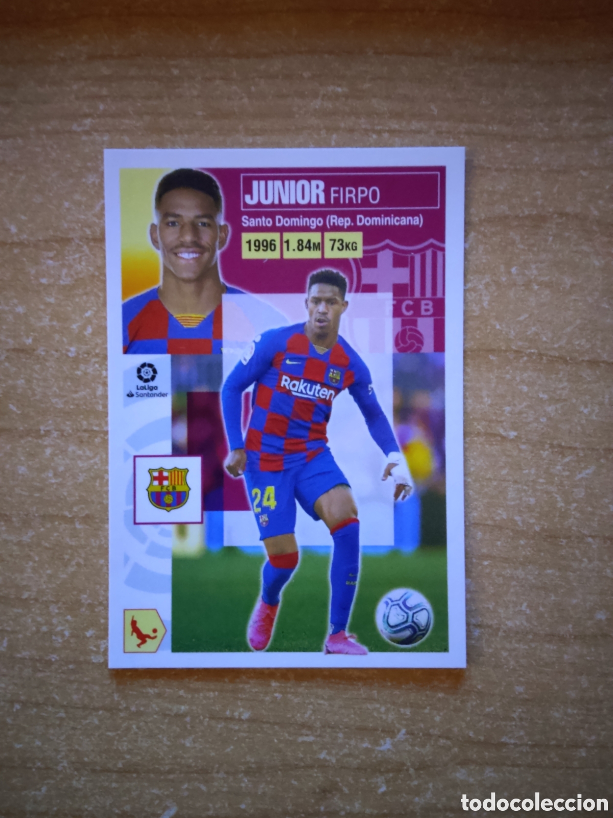 Cromos de f&uacute;tbol: 9 JUNIOR FIRPO BARCELONA LIGA ESTE 2020 2021