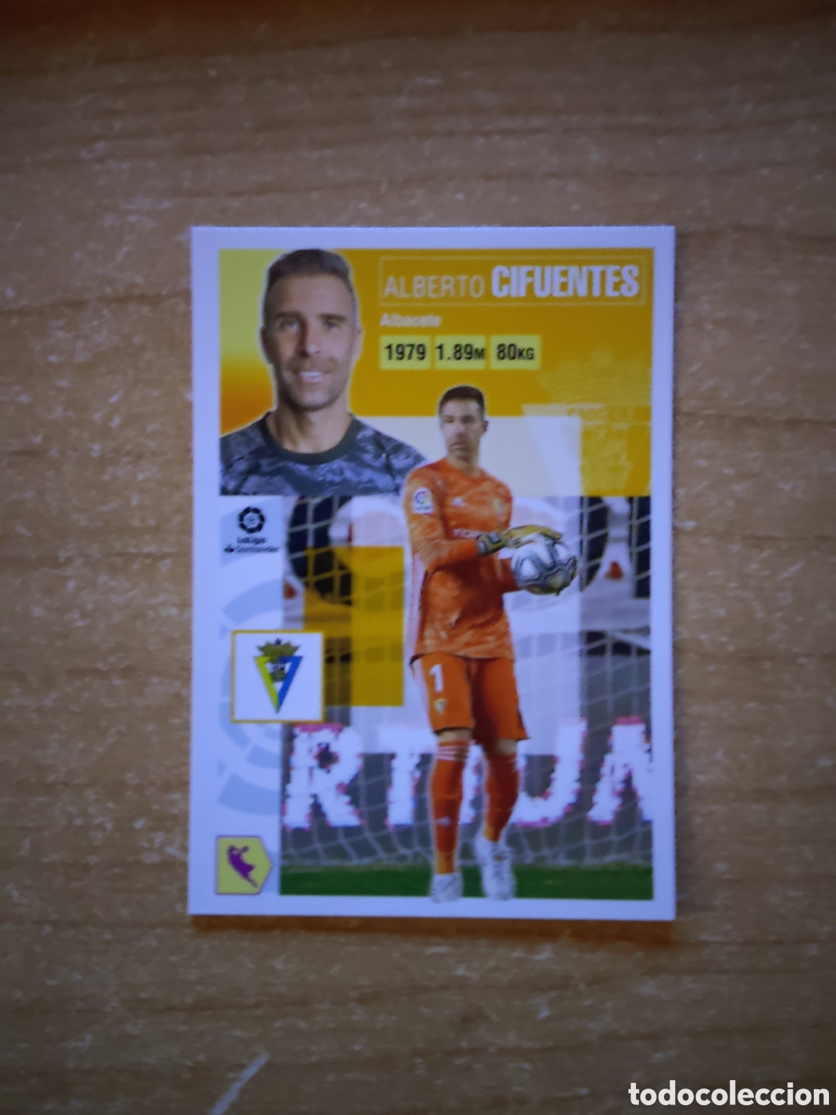 Cromos de f&uacute;tbol: 2 CIFUENTES CADIZ LIGA ESTE 2020 2021