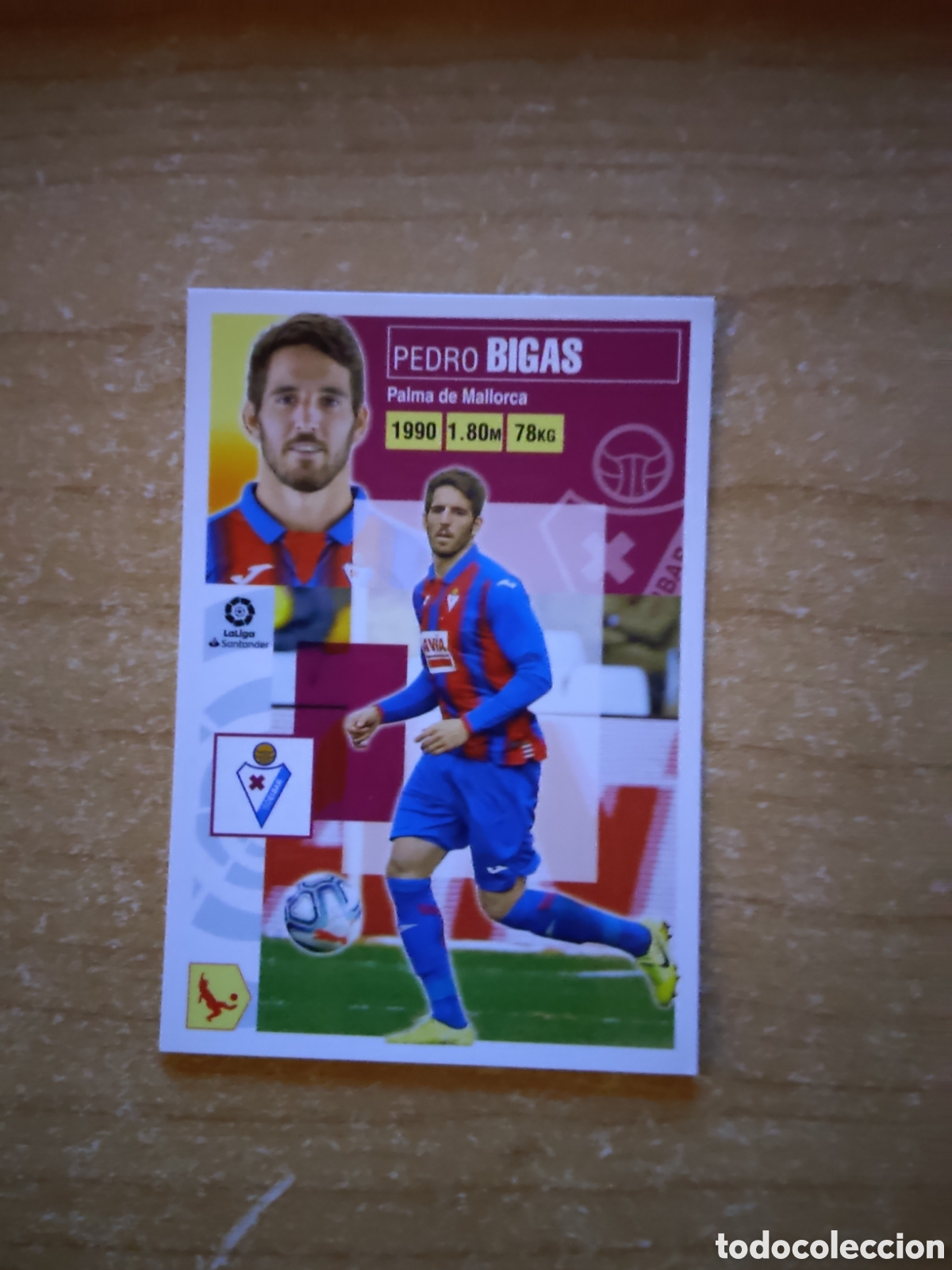 Cromos de f&uacute;tbol: 8 BIGAS EIBAR LIGA ESTE 2020 2021