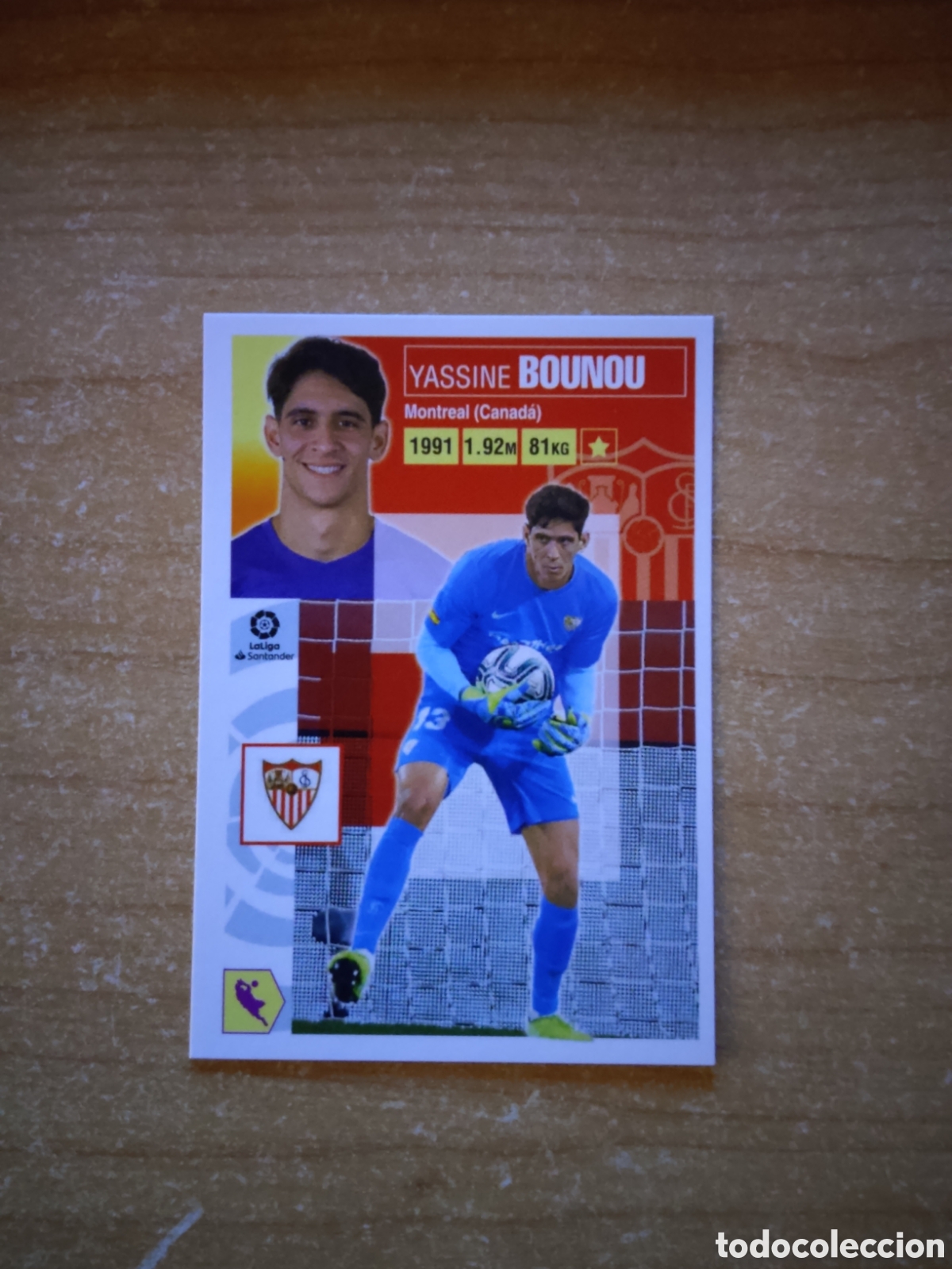 Cromos de f&uacute;tbol: 3 BOUNOU SEVILLA LIGA ESTE 2020 2021