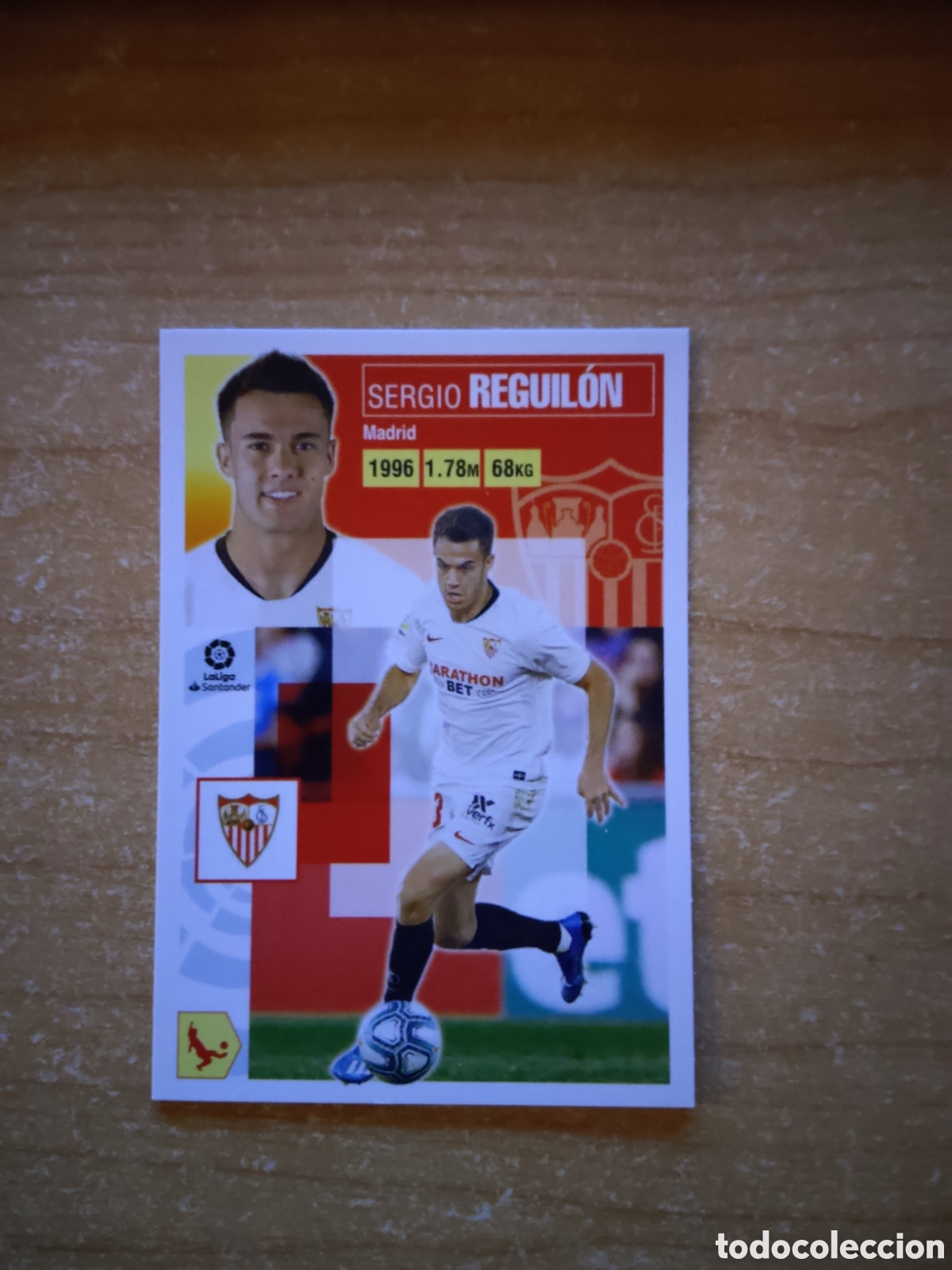 Cromos de f&uacute;tbol: 8 REGUIL&Oacute;N SEVILLA LIGA ESTE 2020 2021