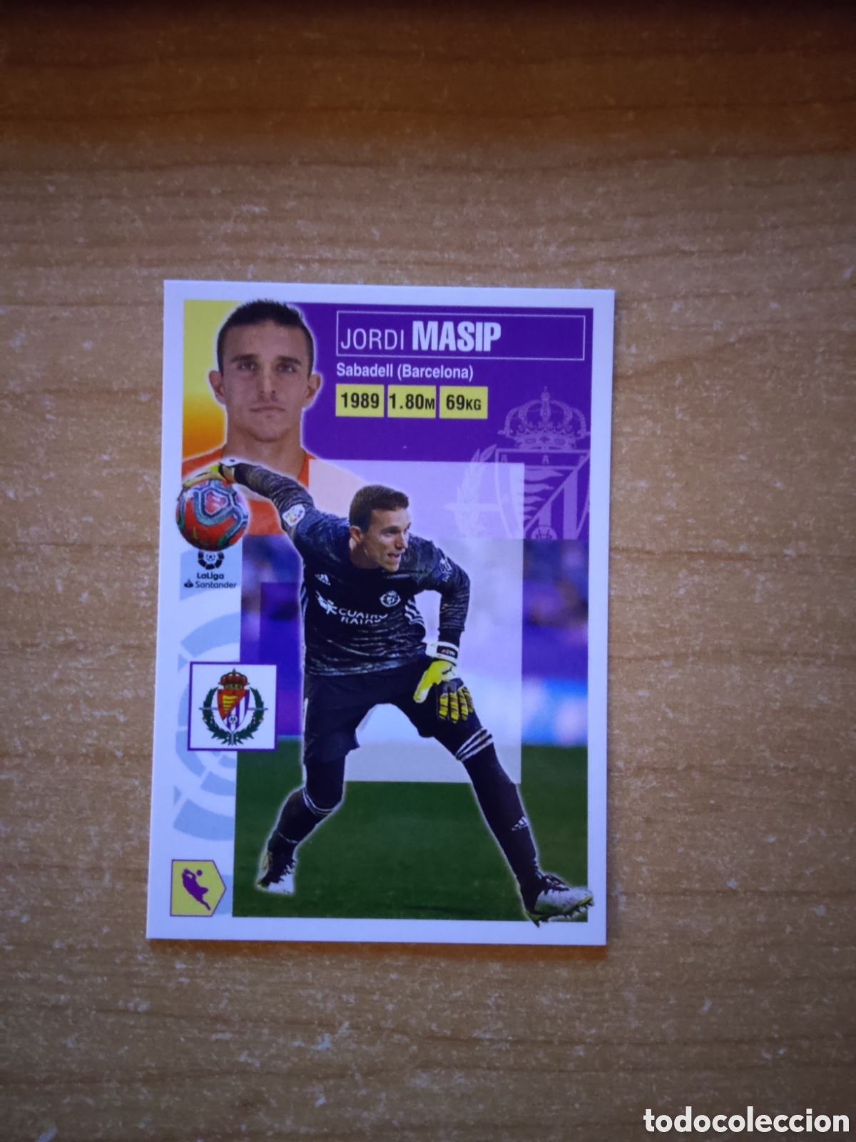 Cromos de f&uacute;tbol: 2 MASIP REAL VALLADOLID LIGA ESTE 2020 2021