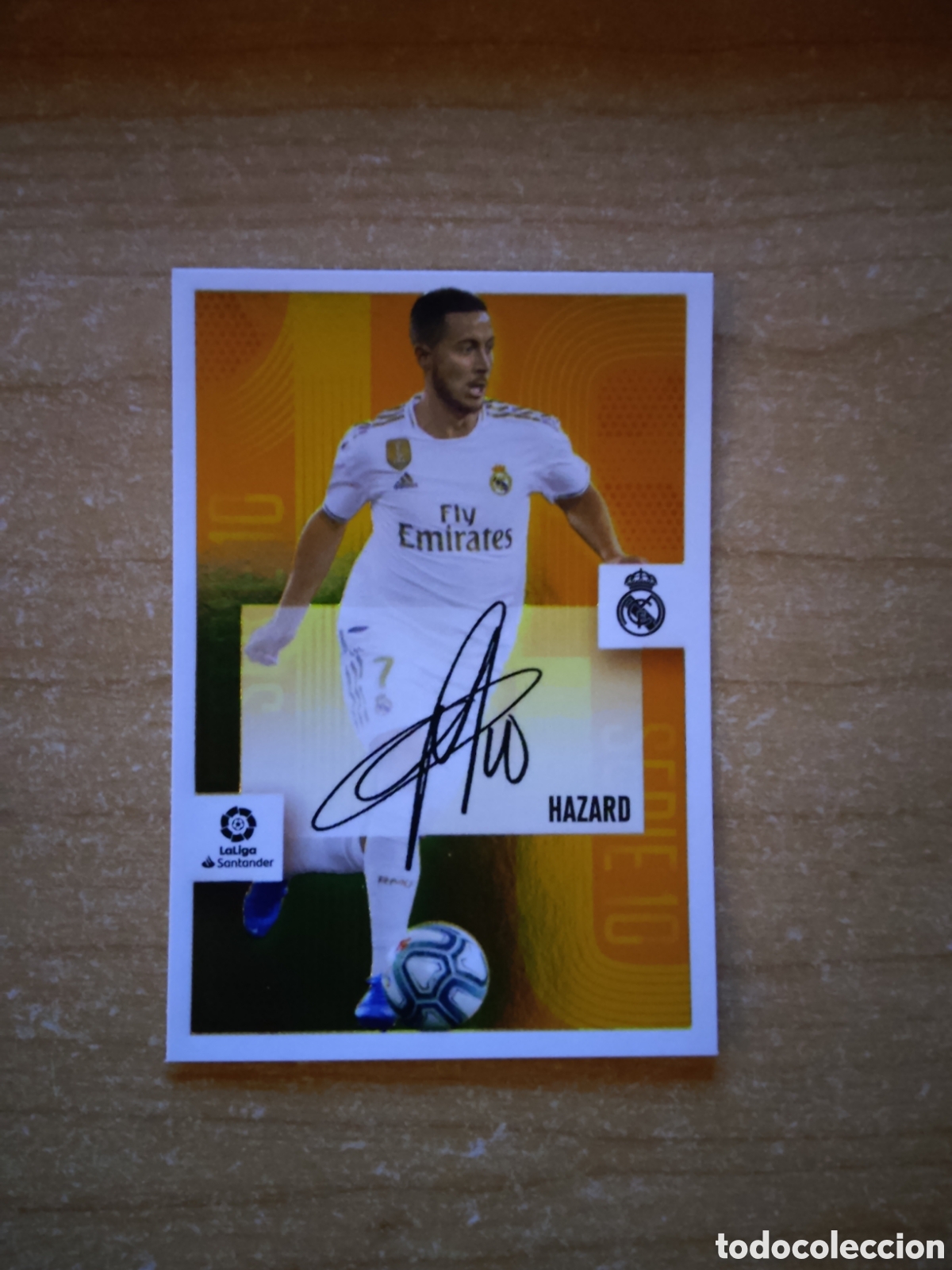 Cromos de f&uacute;tbol: 8 HAZARD SERIE 10 REAL MADRID LIGA ESTE 2020 2021