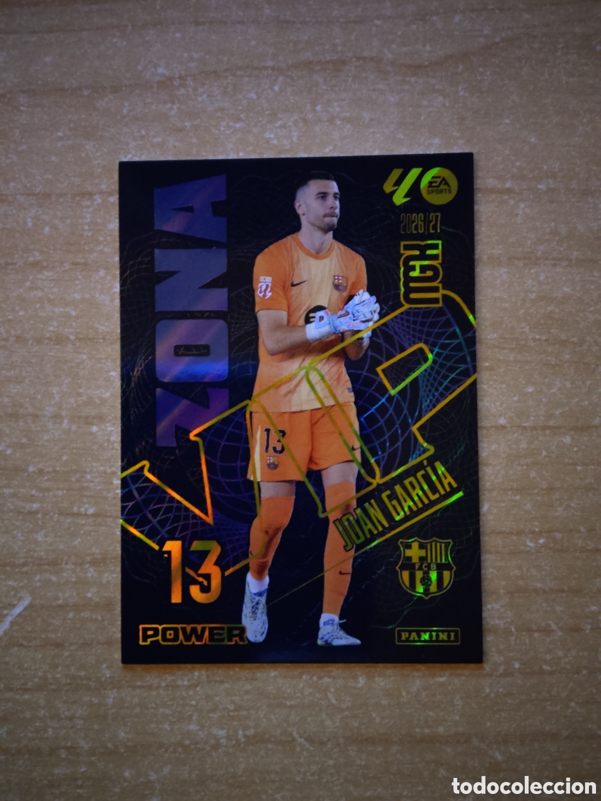 Fu&szlig;ball-Sticker: 399 JOAN GARCIA ZONA VIP POWER BARCELONA MEGACRACKS 2026 2027
