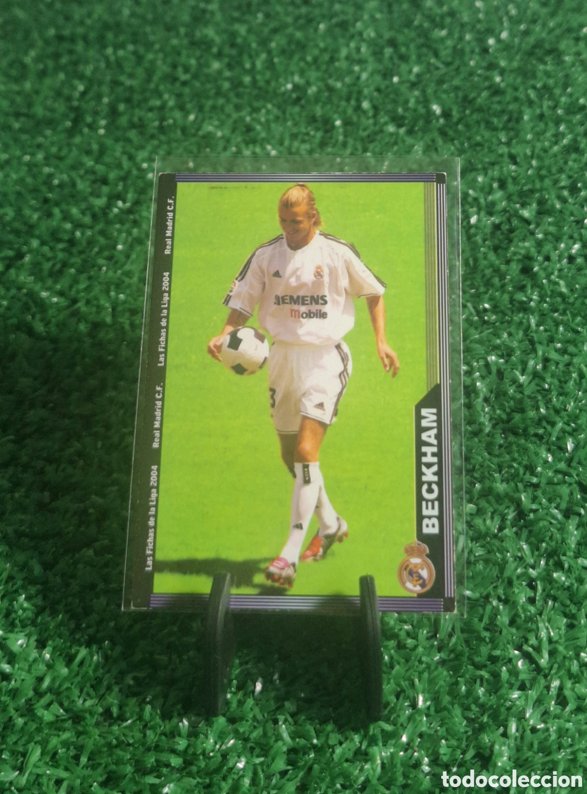 Cromos de f&uacute;tbol: BECKHAM FICHAS LA LIGA 2004