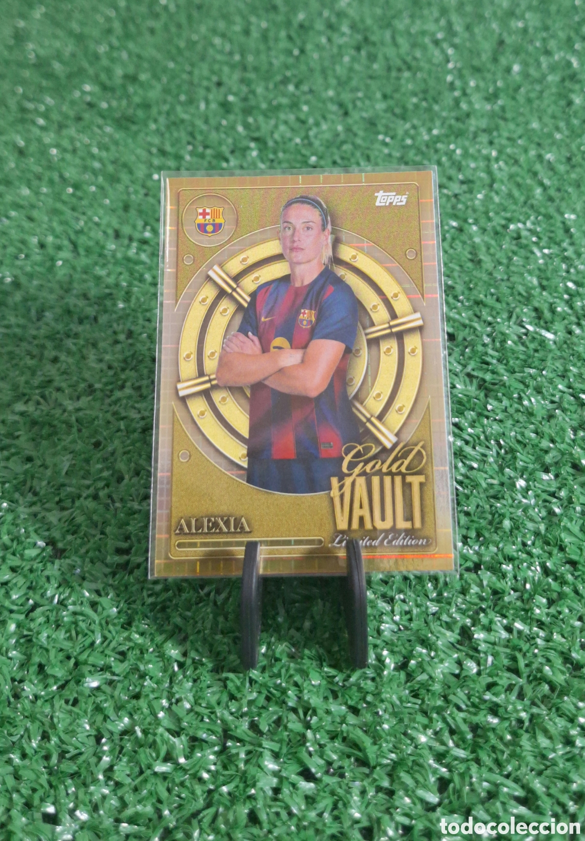 Cromos de f&uacute;tbol: ALEXIA PUTELLAS GOLD VAULT TOPPS
