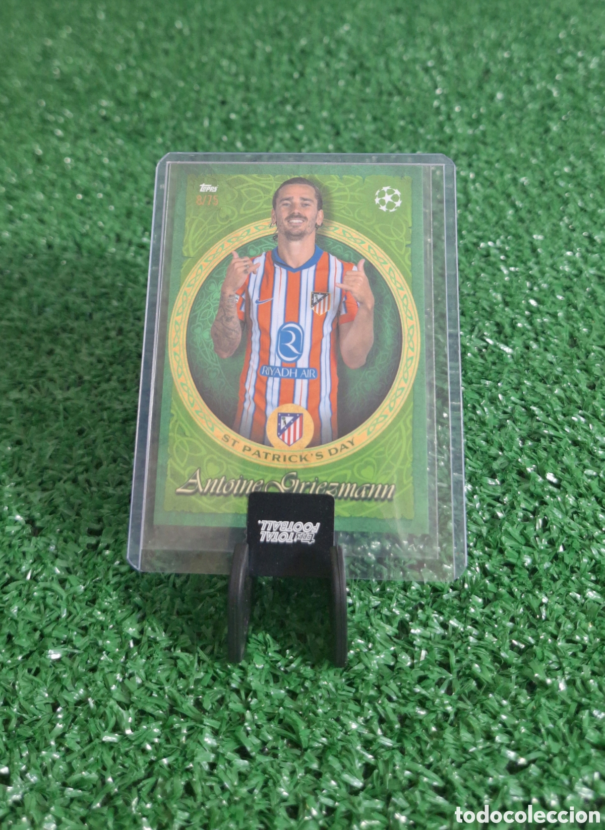 Cromos de f&uacute;tbol: GRIEZZMAN ST PATRICK'S DAY 8/75 TOPPS