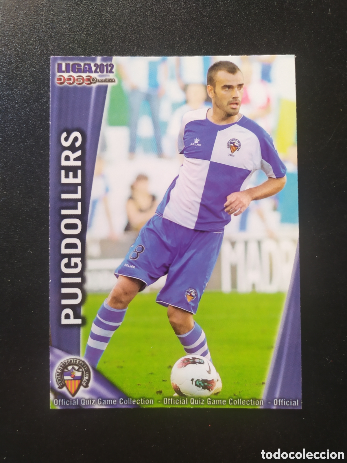 Cromos de f&uacute;tbol: Mundicromo fichas Liga 2011 2012 11 12 Puigdollers n&deg; 1101 Sabadell