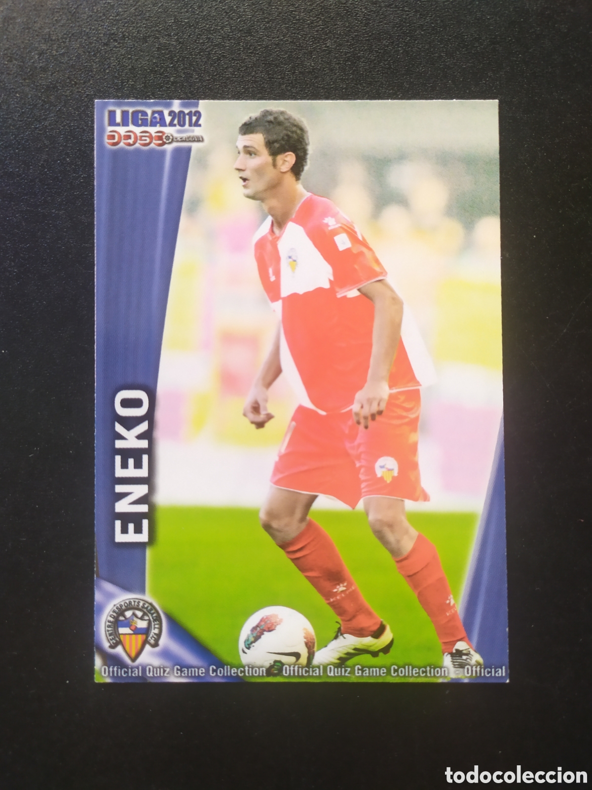 Cromos de f&uacute;tbol: Mundicromo fichas Liga 2011 2012 11 12 Eneko n&deg; 1105 Sabadell