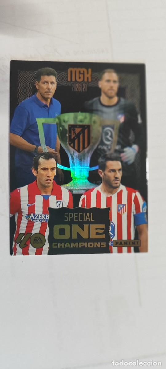 Figurine di Calcio: MEGACRACKS 26/27 CARD SPECIAL ONE CHAMPIONS AT MADRID # PANINI