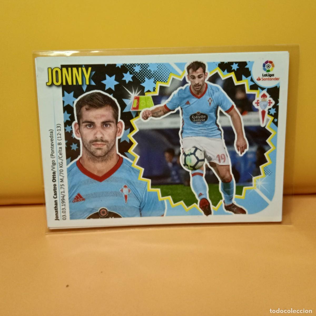 Cromos de f&uacute;tbol: EDICIONES ESTE 2018 2019 18 19 CELTA DE VIGO JONNY 7A 7 A