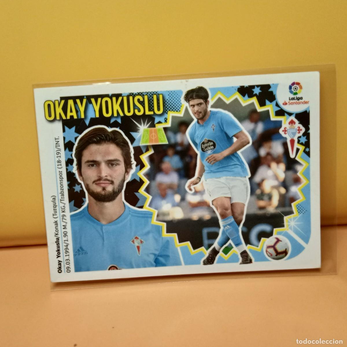 Cromos de f&uacute;tbol: EDICIONES ESTE 2018 2019 18 19 CELTA DE VIGO OKAY YOKUSLU 10 (2&ordf; EDICI&Oacute;N)