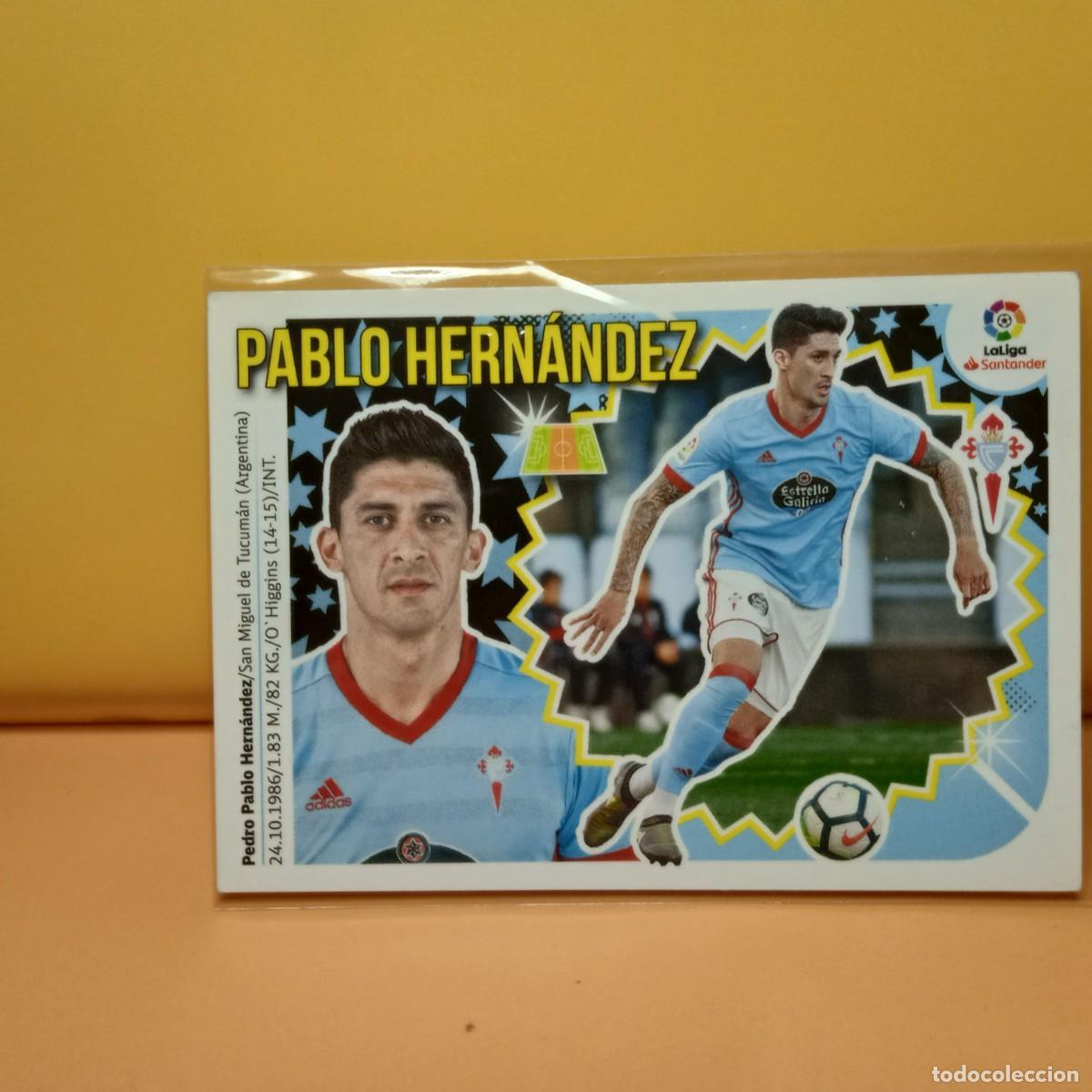 Cromos de f&uacute;tbol: EDICIONES ESTE 2018 2019 18 19 CELTA DE VIGO PABLO HERNANDEZ 11