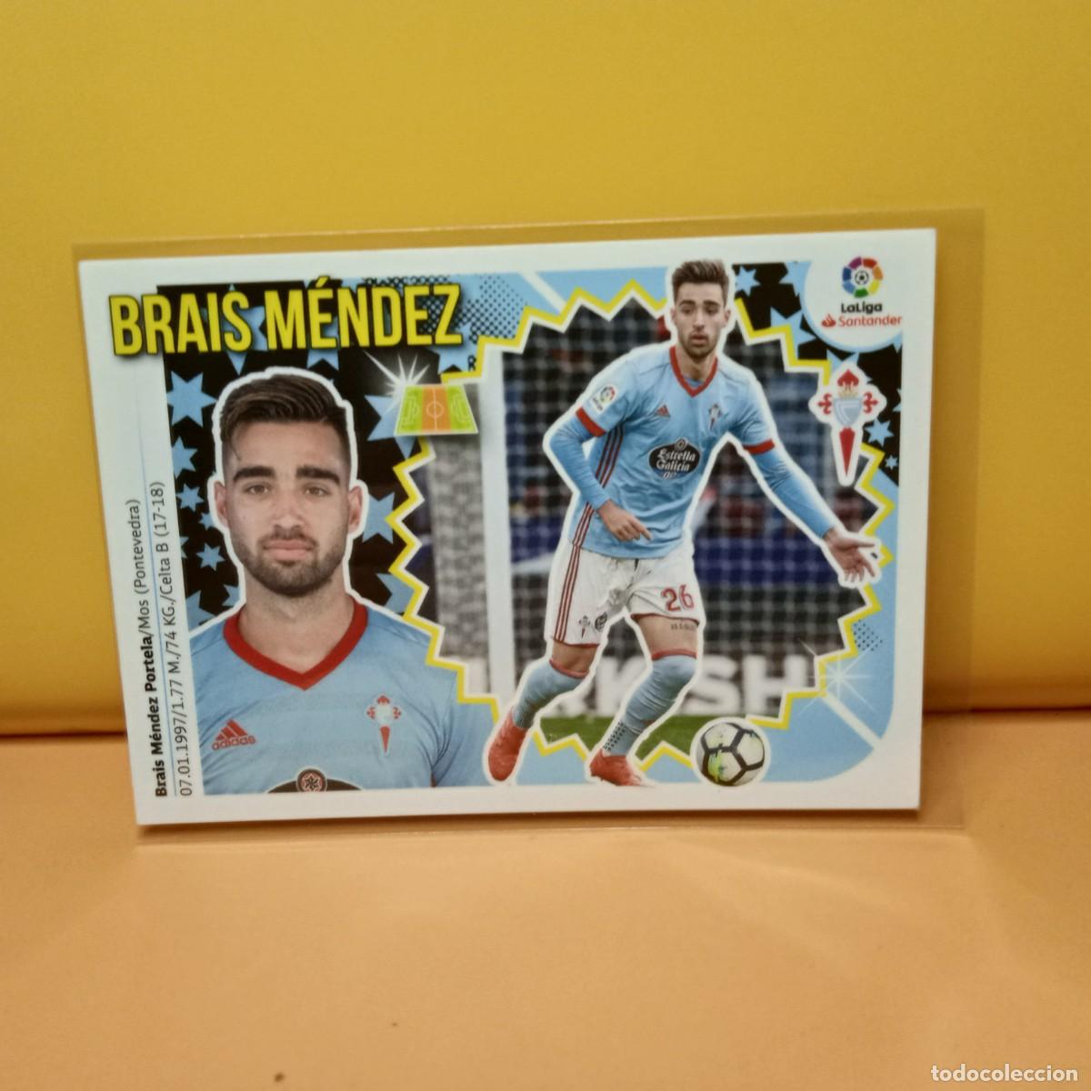 Cromos de f&uacute;tbol: EDICIONES ESTE 2018 2019 18 19 CELTA DE VIGO BRAIS M&Eacute;NDEZ 12B 12 B