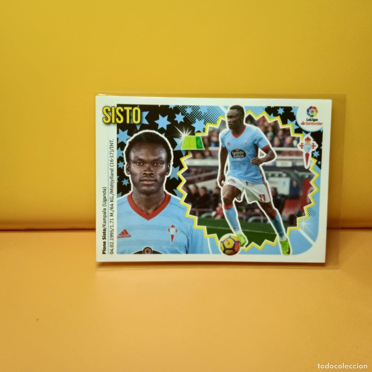 Cromos de f&uacute;tbol: EDICIONES ESTE 2018 2019 18 19 CELTA DE VIGO SISTO 15