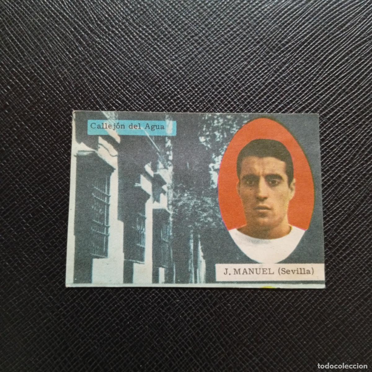 Cromos de f&uacute;tbol: J MANUEL SEVILLA FHER 1963 1964 CROMO FUTBOL 63 64 LIGA - DESPEGADO - A139 PG352