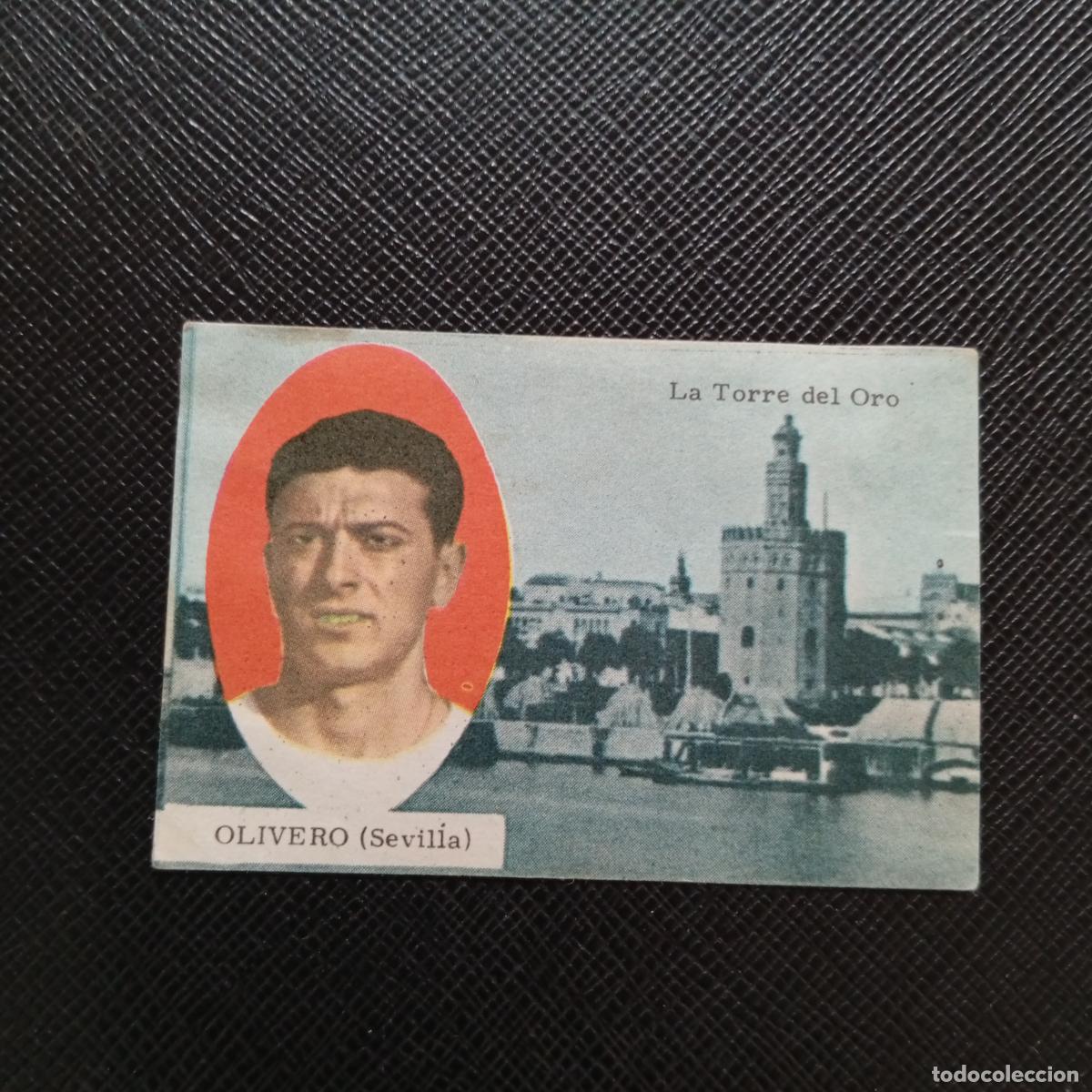 Cromos de f&uacute;tbol: OLIVERO SEVILLA FHER 1963 1964 CROMO FUTBOL 63 64 LIGA - DESPEGADO - A139 PG370