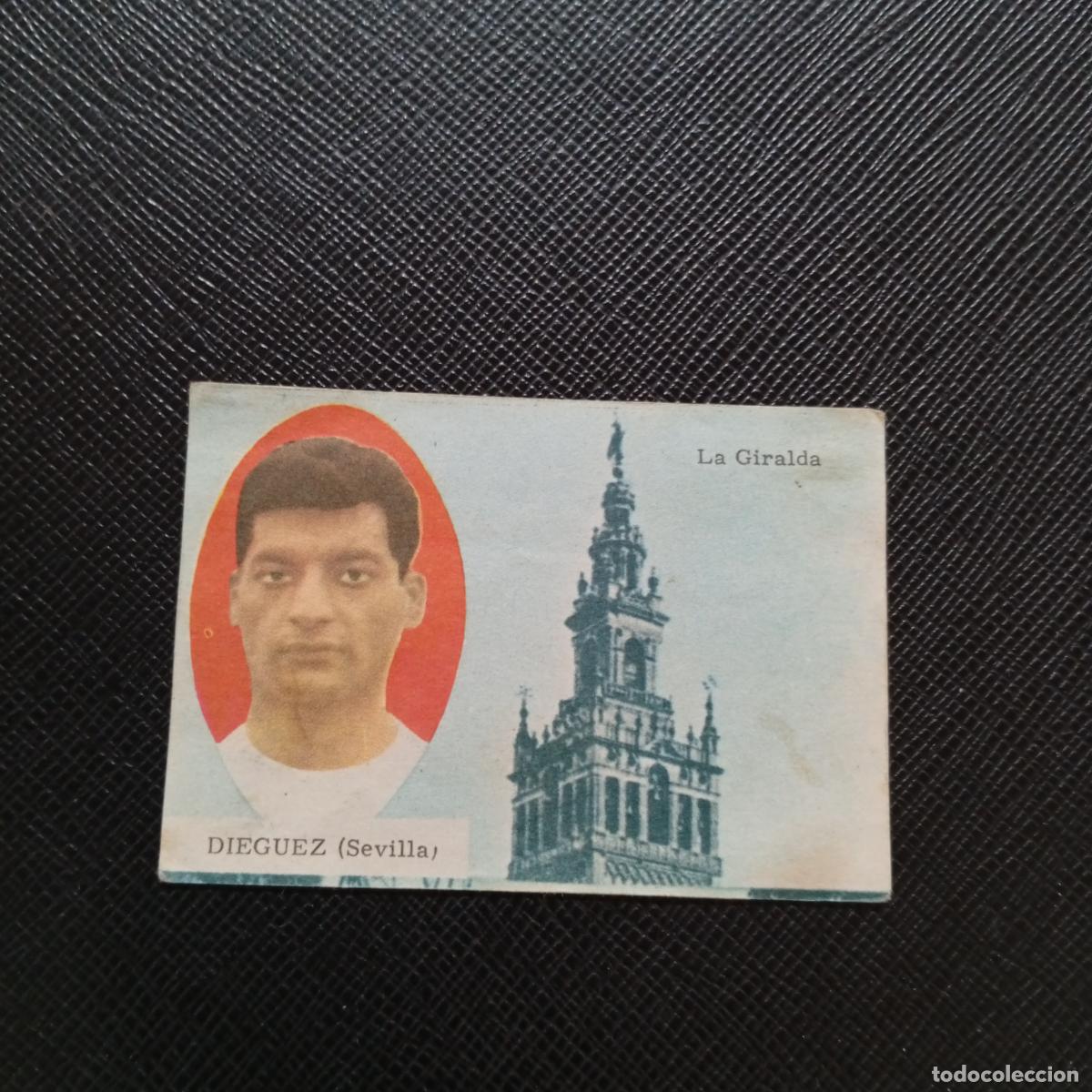 Cromos de f&uacute;tbol: DIEGUEZ SEVILLA FHER 1963 1964 CROMO FUTBOL 63 64 LIGA - DESPEGADO - A139 PG379