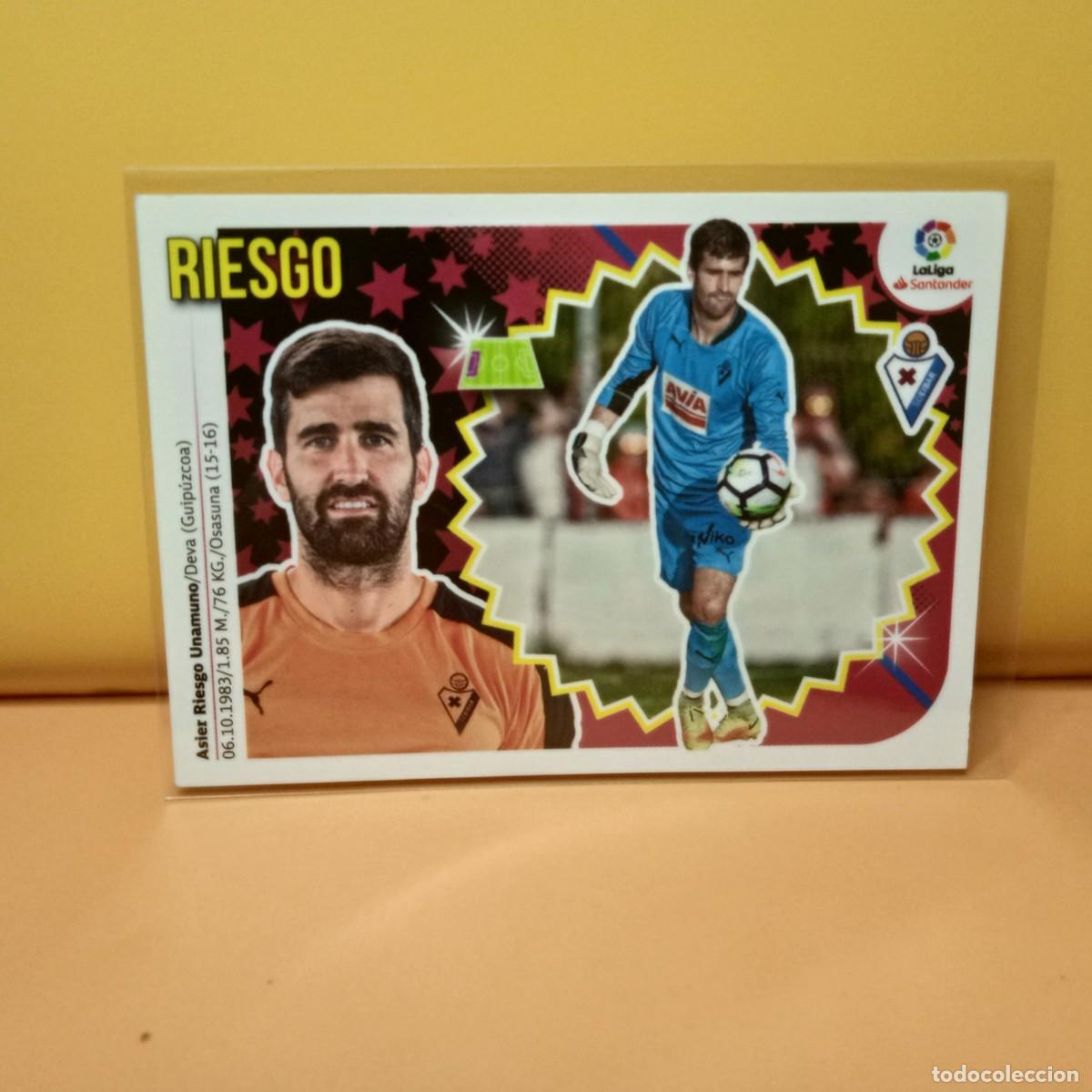 Cromos de f&uacute;tbol: EDICIONES ESTE 2018 2019 18 19 S.D EIBAR RIESGO 2