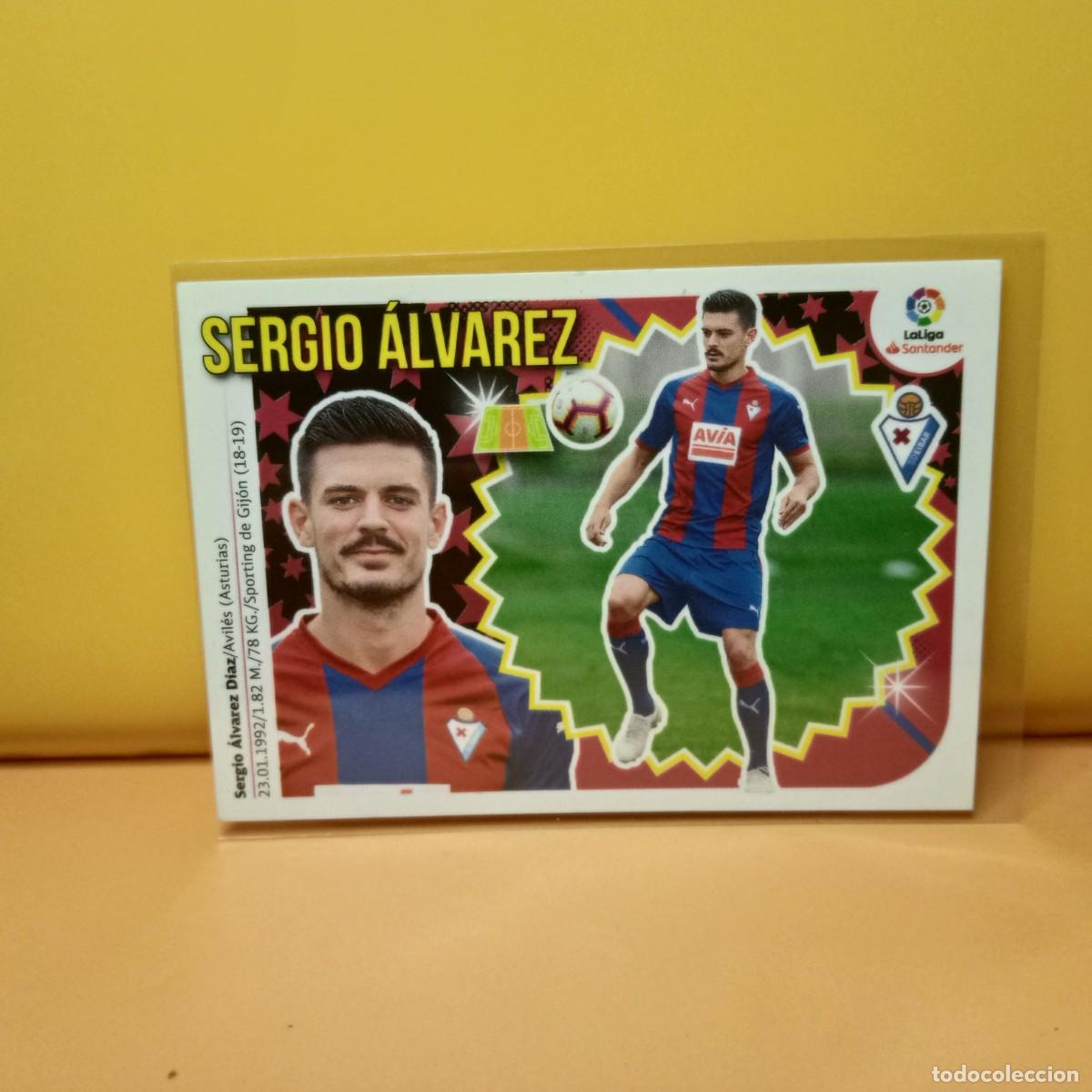 Cromos de f&uacute;tbol: EDICIONES ESTE 2018 2019 18 19 S.D EIBAR SERGIO &Aacute;LVAREZ 8B 8 B (4&ordf; EDICI&Oacute;N)