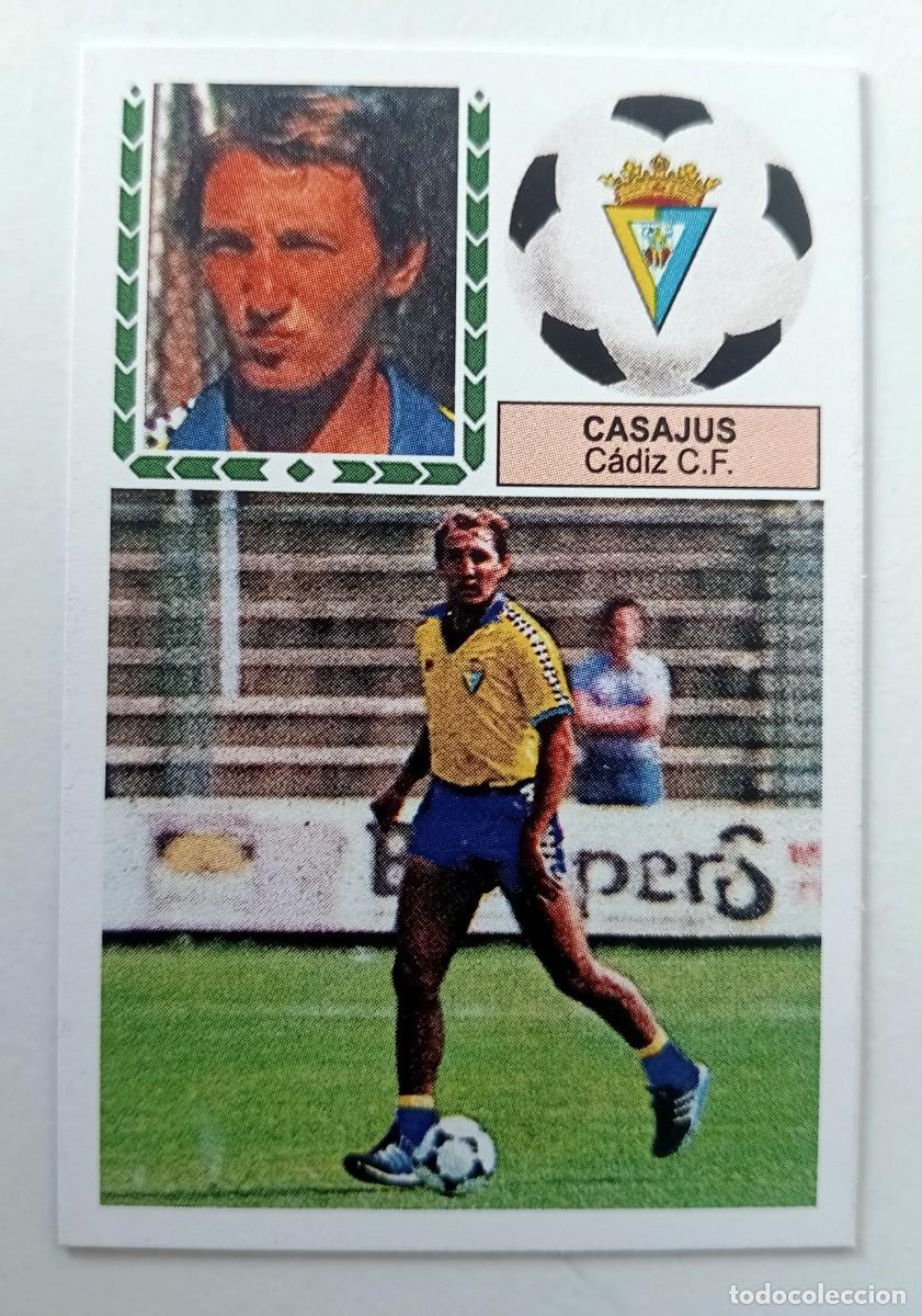 Cromos de f&uacute;tbol: CROMO CUSTOM C&Aacute;DIZ C.F. CASAJUS TEMPORADA 1983-84