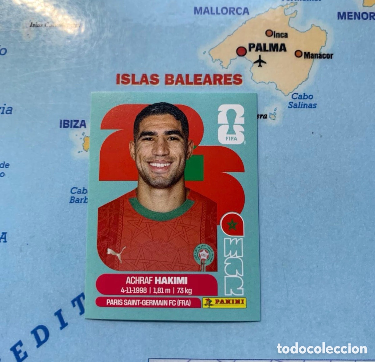 Cartes &agrave; collectionner de Football: Marruecos n&uacute;mero 4 cromo panini Mundial Fifa World Cup 2026