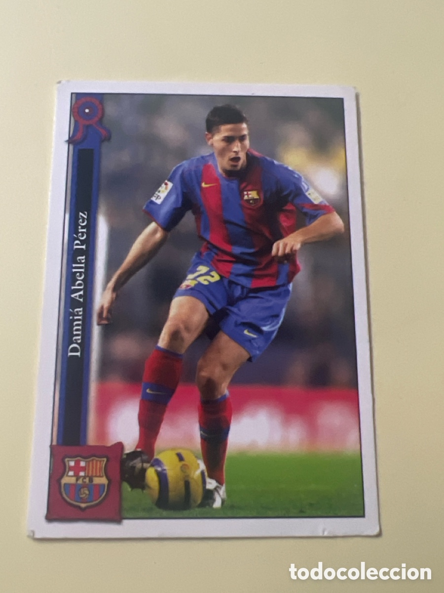 Cromos de f&uacute;tbol: C5626. Dami&aacute;n.+601.roockie fichas de la liga 2006