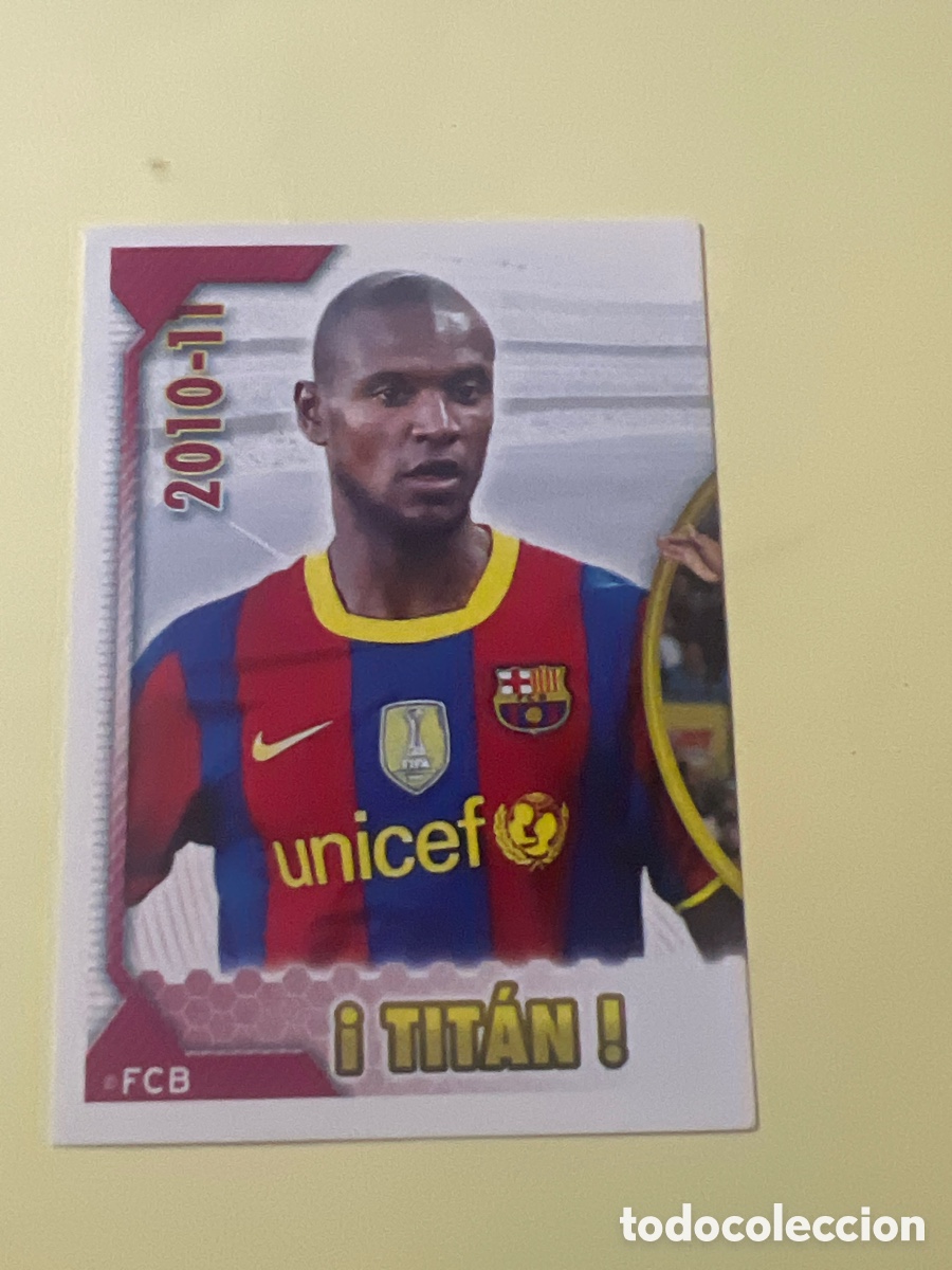 Cromos de f&uacute;tbol: C5629. 54 ABIDAL BARCELONA PANINI COLECCION OFICIAL 2010 2011 ROMO 10 11 - SIN PEGAR