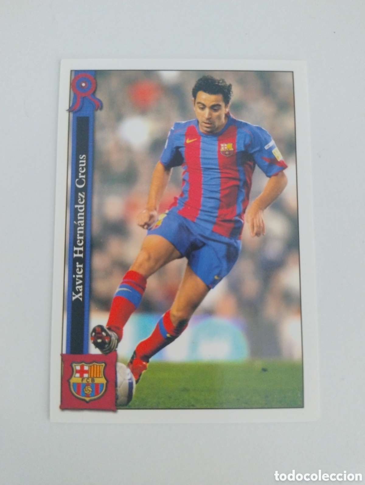 Cromos de f&uacute;tbol: 17 - Xavi - Barcelona - Mundicromo Liga 2006