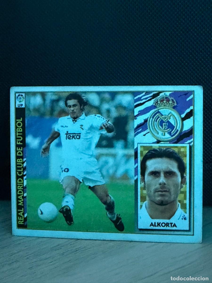 Cromos de f&uacute;tbol: LIGA 97 98 - Ediciones Este - Alkorta BAJA - Real Madrid