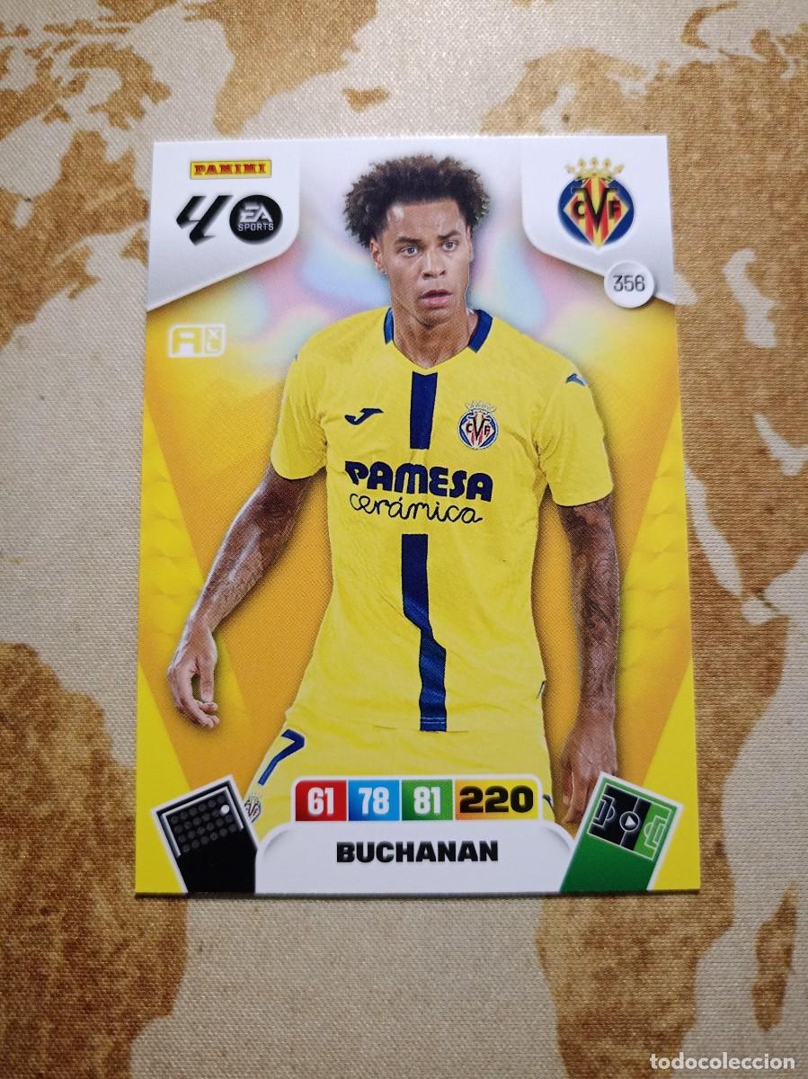 Cromos de f&uacute;tbol: Villarreal 356 BUCHANAN Adrenalyn 2025-26
