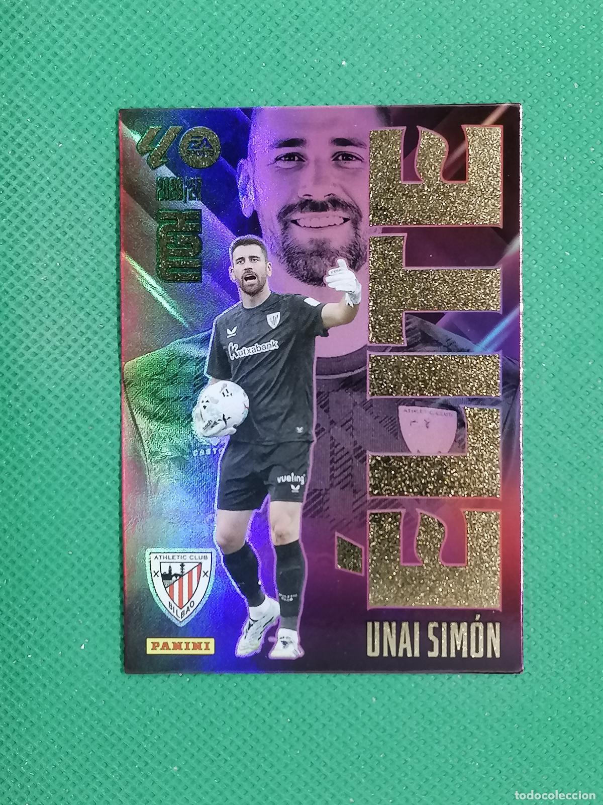Cromos de f&uacute;tbol: 17 UNAI SIMON ATHLETIC BILBAO ELITE ⚽ MEGACRACKS LIGA 2026 2027 26 27 ⚽