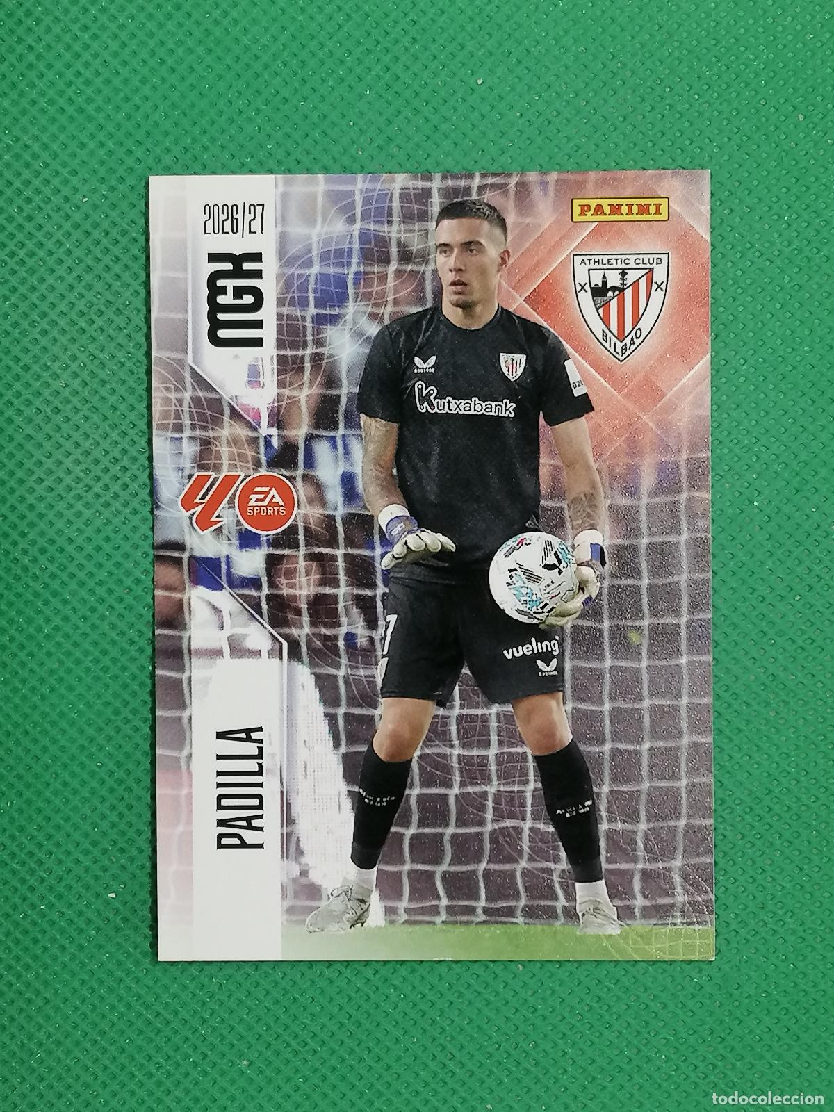 Cromos de f&uacute;tbol: 39 PADILLA ATHLETIC BILBAO ⚽ MEGACRACKS LIGA 2026 2027 26 27 ⚽