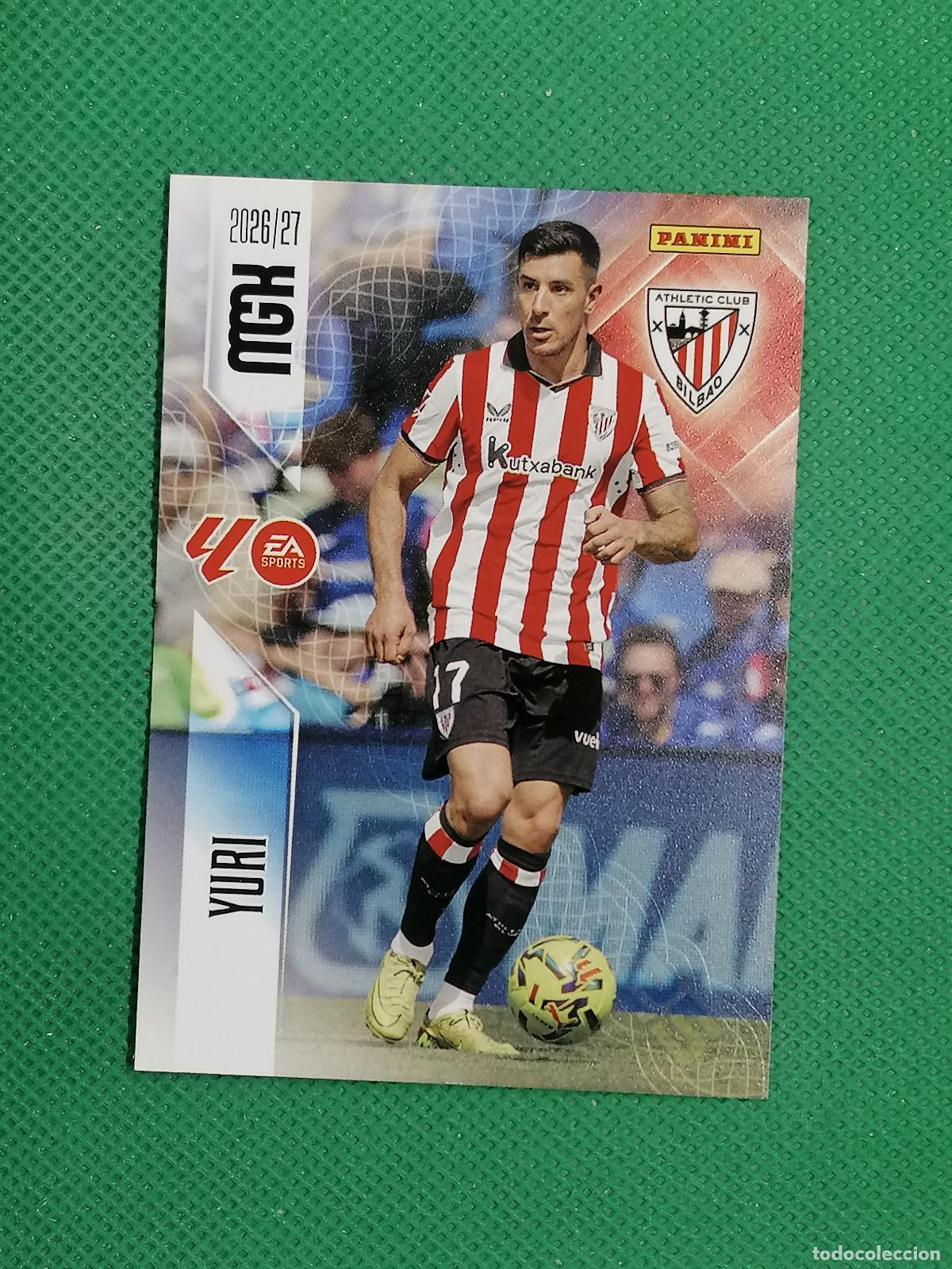 Cromos de f&uacute;tbol: 44 YURI ATHLETIC BILBAO ⚽ MEGACRACKS LIGA 2026 2027 26 27 ⚽