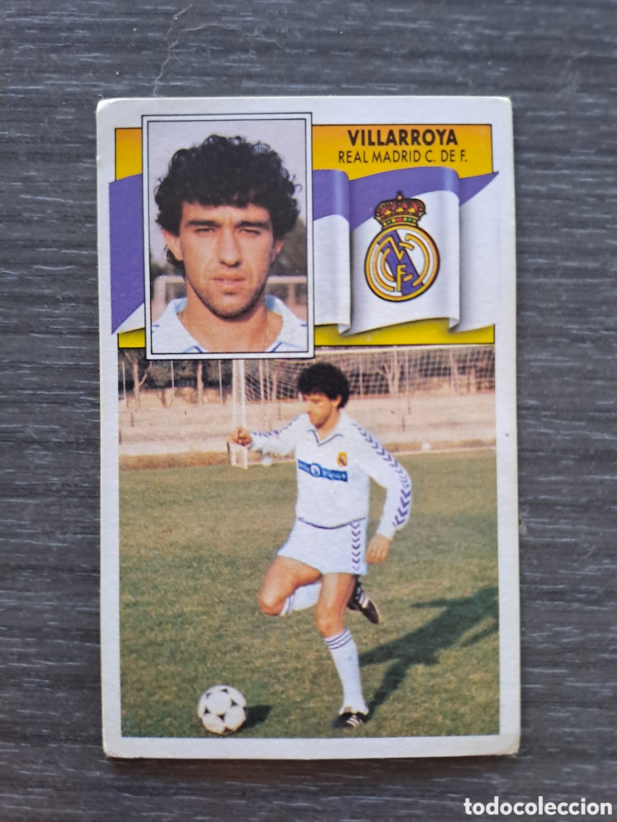 Cromos de f&uacute;tbol: LIGA ESTE 90-91 &mdash; VILLARROYA FICHAJE N&ordm; 5 &mdash; SIN PEGAR Descripci&oacute;n: LIGA ESTE 90-91 &mdash; VILLARROYA