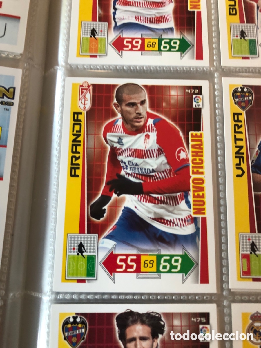 Cromos de f&uacute;tbol: Adrenalyn 2012 2013 nuevo fichaje Aranda 472 granada